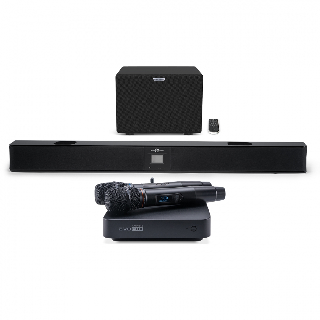 караоке-комплект EVOBOX Plus + EvoSound Bar (саундбар с караоке) в Южно-Сахалинске